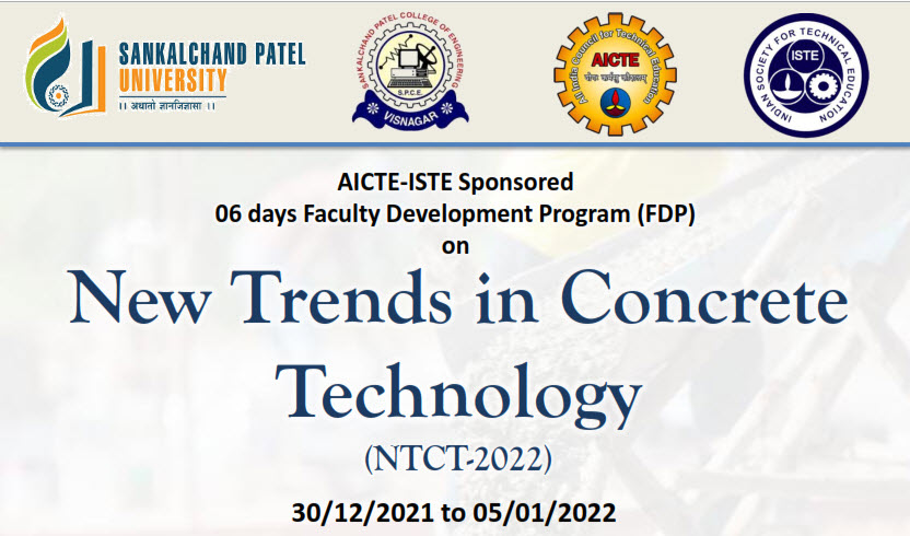 You are currently viewing FDP – New Trends in Concrete Technology (in campus)